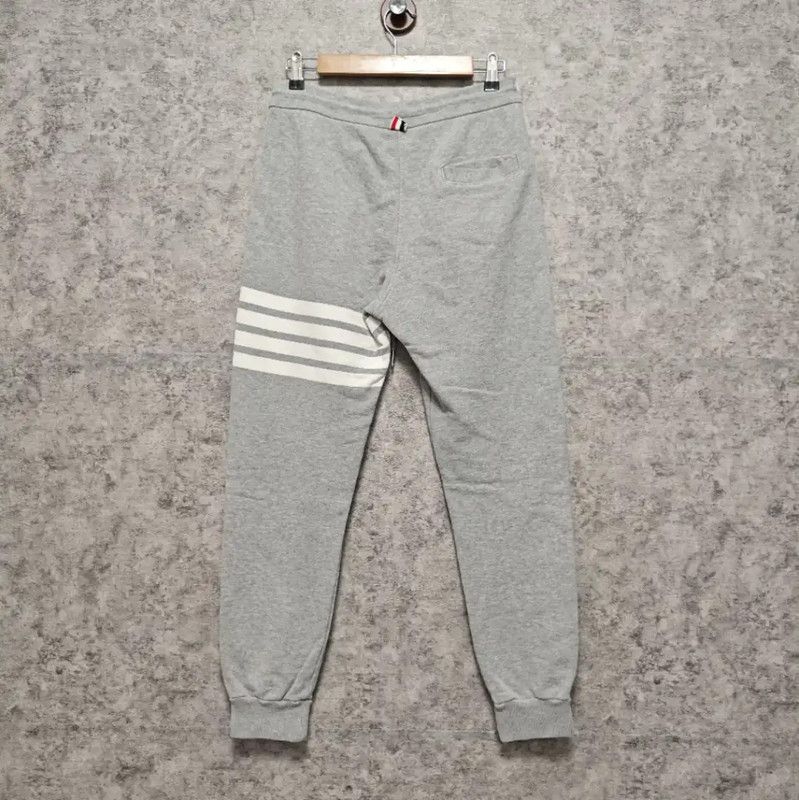 Thom Browne Thom Browne Men's Gray Cotton Sweatpants 0089 Size US 26 / EU 42 - 2 Thumbnail