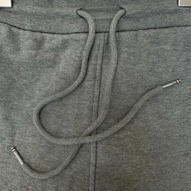 Thom Browne Thom Browne Gray Cotton Striped Casual Pants 0089 Size US 32 / EU 48 - 6 Thumbnail