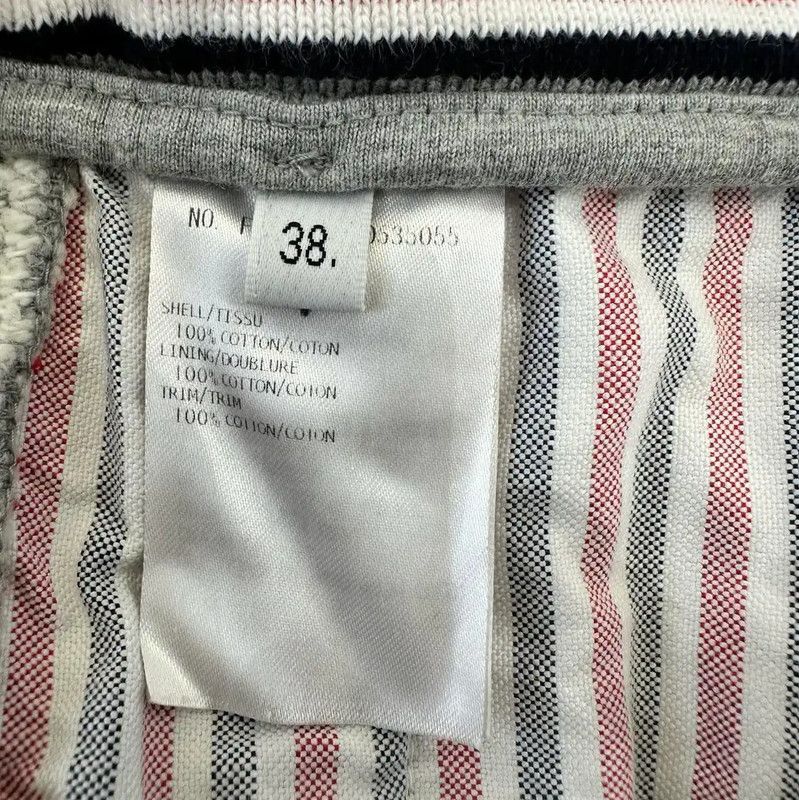 Thom Browne Thom Browne Gray Cotton Striped Casual Pants 0089 Size US 32 / EU 48 - 4 Thumbnail