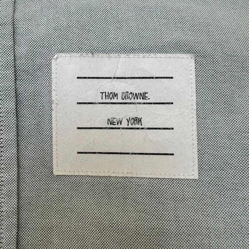Thom Browne Thom Browne Gray Cotton Long Sleeve Shirt 0089 Size US XXS / EU 40 - 6 Thumbnail