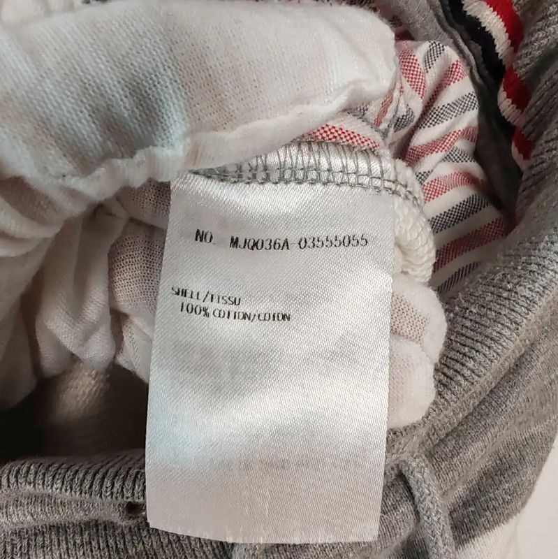 Thom Browne Thom Browne Gray Cotton Casual Pants for Men 0089 Size US 26 / EU 42 - 5 Thumbnail