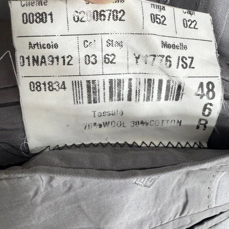 Thom Browne Thom Browne Gray Cotton Men's Blazer 0089 Size US M / EU 48-50 / 2 - 7 Thumbnail