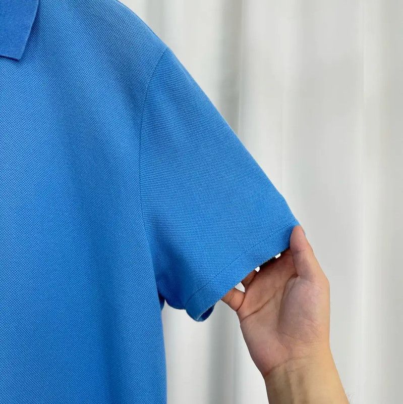 Thom Browne Thom Browne Blue Cotton Striped Polo Shirt 0089 Size US L / EU 52-54 / 3 - 4 Thumbnail