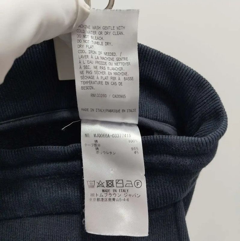 Thom Browne Thom Browne Men's Navy Cotton Casual Pants 0089 Size US 34 / EU 50 - 6 Thumbnail
