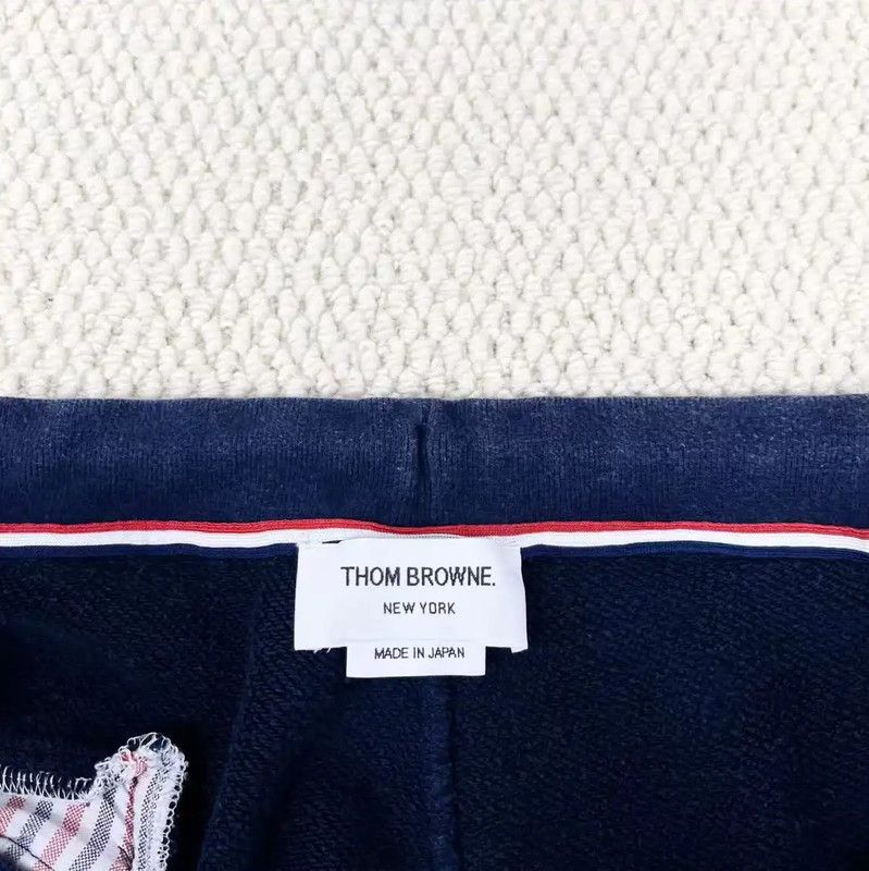 Thom Browne Thom Browne Men's Casual Pants in Deep Blue 0089 Size US 30 / EU 46 - 3 Thumbnail