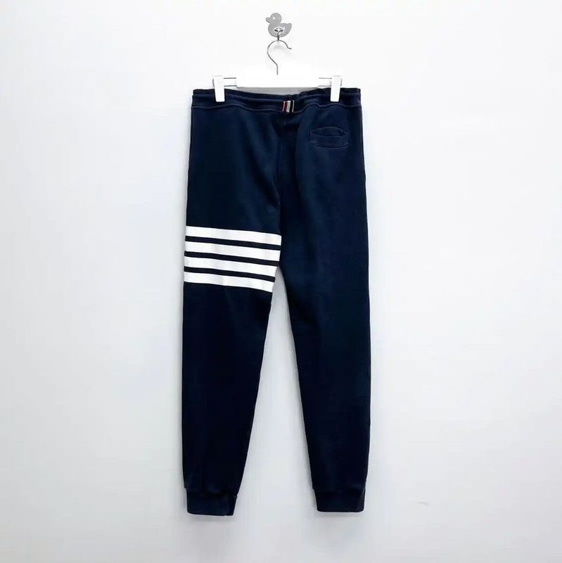 Thom Browne Thom Browne Men's Casual Pants in Deep Blue 0089 Size US 30 / EU 46 - 2 Thumbnail