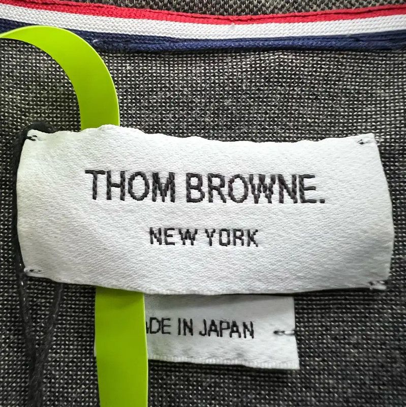 Thom Browne Thom Browne Green Cotton Short Sleeve T-Shirt 0089 Size US M / EU 48-50 / 2 - 5 Thumbnail