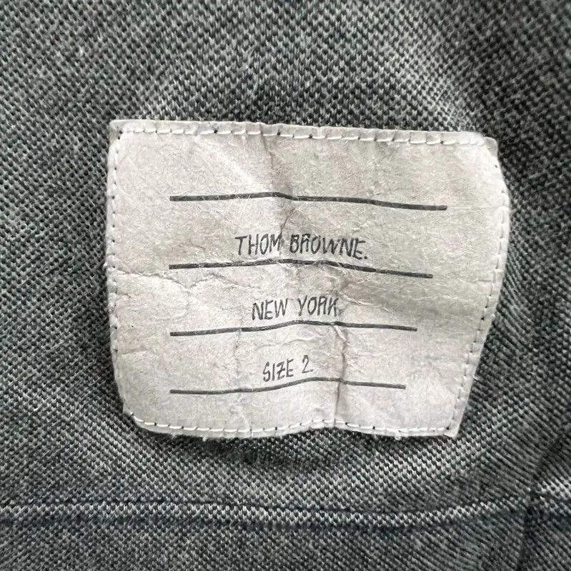 Thom Browne Thom Browne Green Cotton Short Sleeve T-Shirt 0089 Size US M / EU 48-50 / 2 - 2 Thumbnail