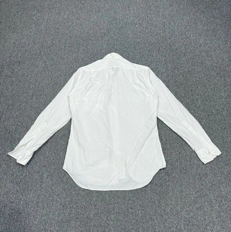 Thom Browne Thom Browne White Cotton Men's Shirt 0089 Size US M / EU 48-50 / 2 - 2 Thumbnail