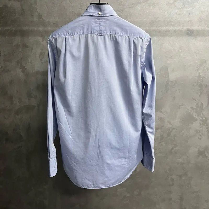 Thom Browne Thom Browne Blue Cotton Men's Shirt 0089 Size US M / EU 48-50 / 2 - 2 Thumbnail
