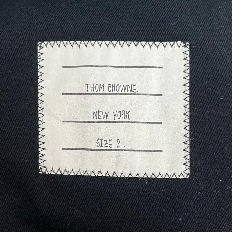 Thom Browne Thom Browne Black Casual Cotton Pants for Men 0089 Size US 32 / EU 48 - 5 Thumbnail