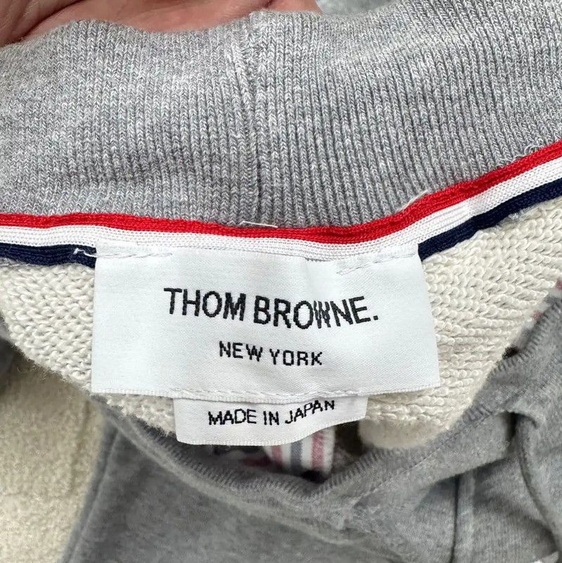Thom Browne Thom Browne Gray Casual Pants for Men 0089 Size US 26 / EU 42 - 4 Thumbnail