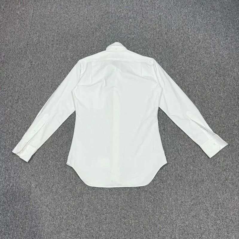 Thom Browne Thom Browne White Cotton Long Sleeve Shirt for Men 0089 Size US S / EU 44-46 / 1 - 2 Thumbnail
