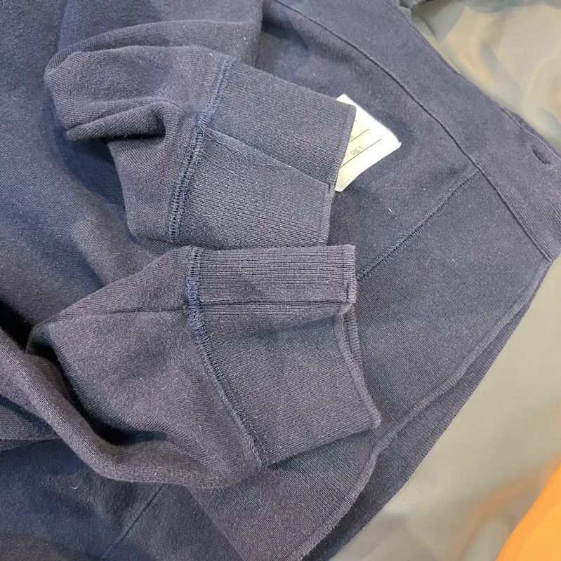 Thom Browne Thom Browne Navy Cotton Men's Sweatshirt 0089 Size US M / EU 48-50 / 2 - 7 Thumbnail