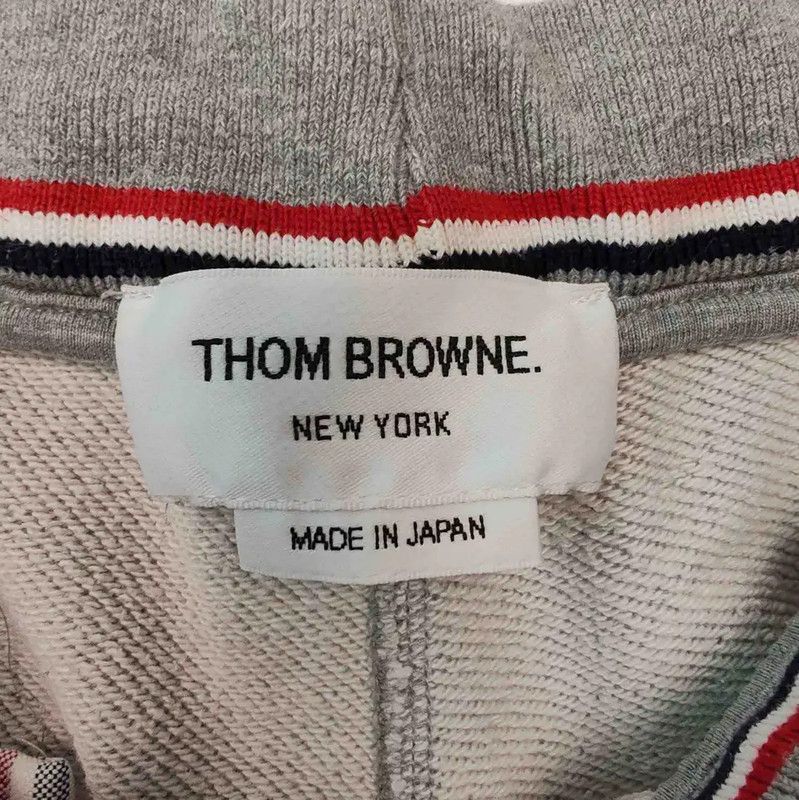 Thom Browne Thom Browne Gray Cotton Men's Casual Pants 0089 Size US 30 / EU 46 - 3 Thumbnail