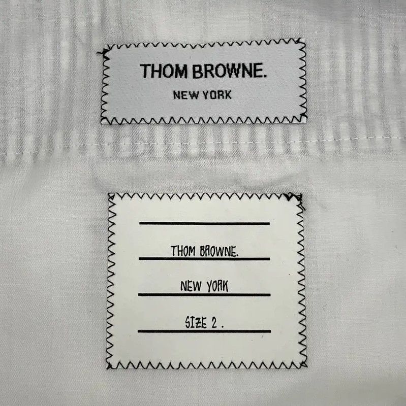 Thom Browne Thom Browne Men's Color Block Cotton Casual Pants 0089 Size US 32 / EU 48 - 6 Thumbnail