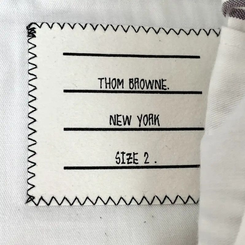 Thom Browne Thom Browne Striped Cotton Men's Shorts 0089 Size US 28 / EU 44 - 6 Thumbnail