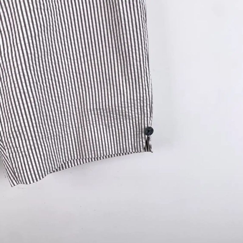 Thom Browne Thom Browne Striped Cotton Men's Shorts 0089 Size US 28 / EU 44 - 4 Thumbnail
