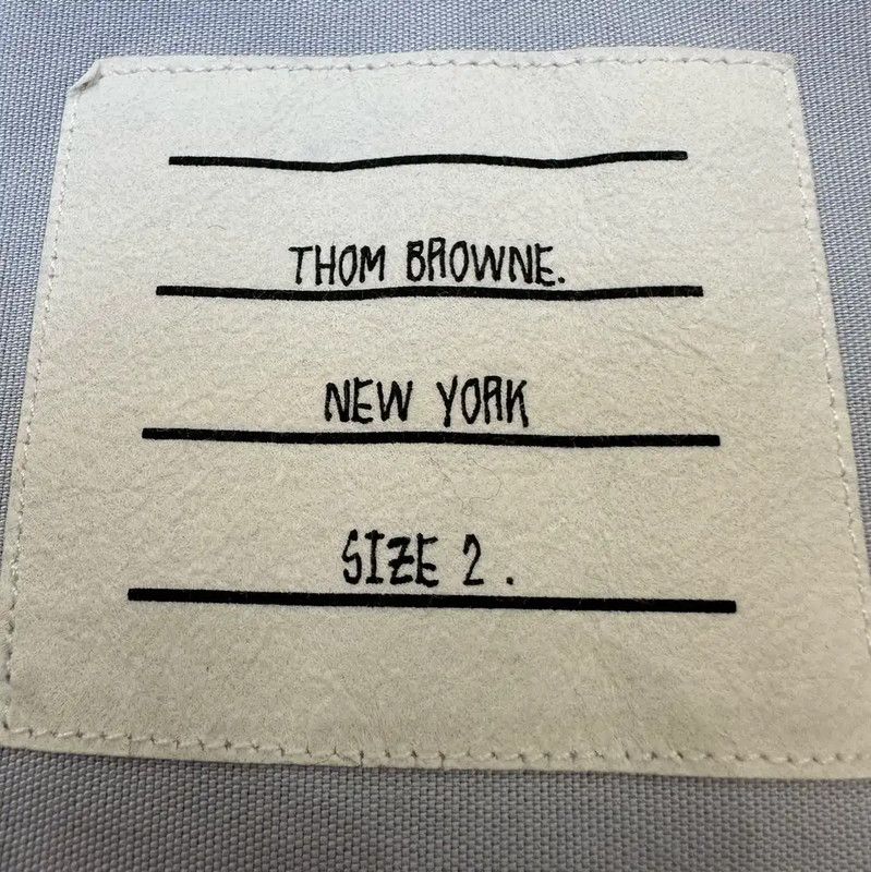 Thom Browne Thom Browne Long Sleeve Striped Shirt in Light Blue 0089 Size US M / EU 48-50 / 2 - 7 Thumbnail