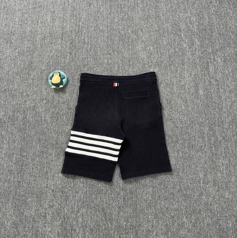 Thom Browne Thom Browne Navy Cotton Men's Shorts 0089 Size US 26 / EU 42 - 2 Thumbnail