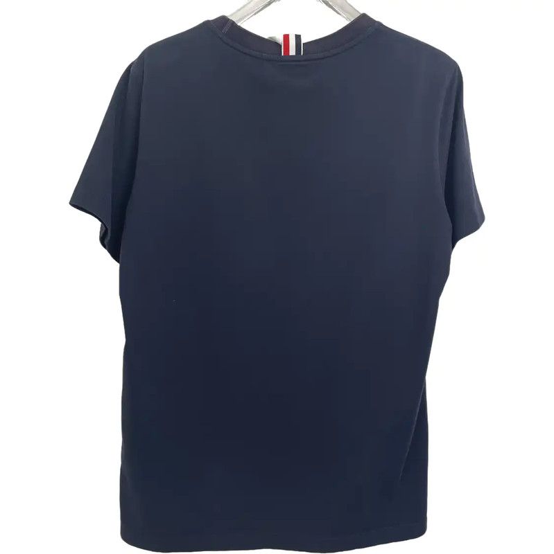 Thom Browne Thom Browne Men's Blue Cotton T-Shirt 0089 Size US XS / EU 42 / 0 - 2 Thumbnail