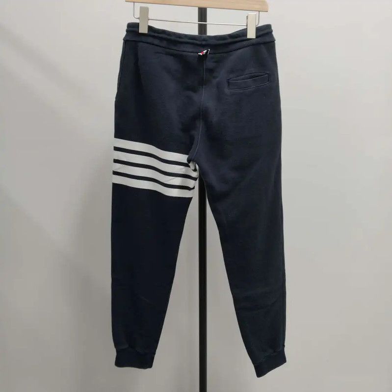 Thom Browne Thom Browne Casual Cotton Pants in Navy 0089 Size US 31 - 2 Thumbnail