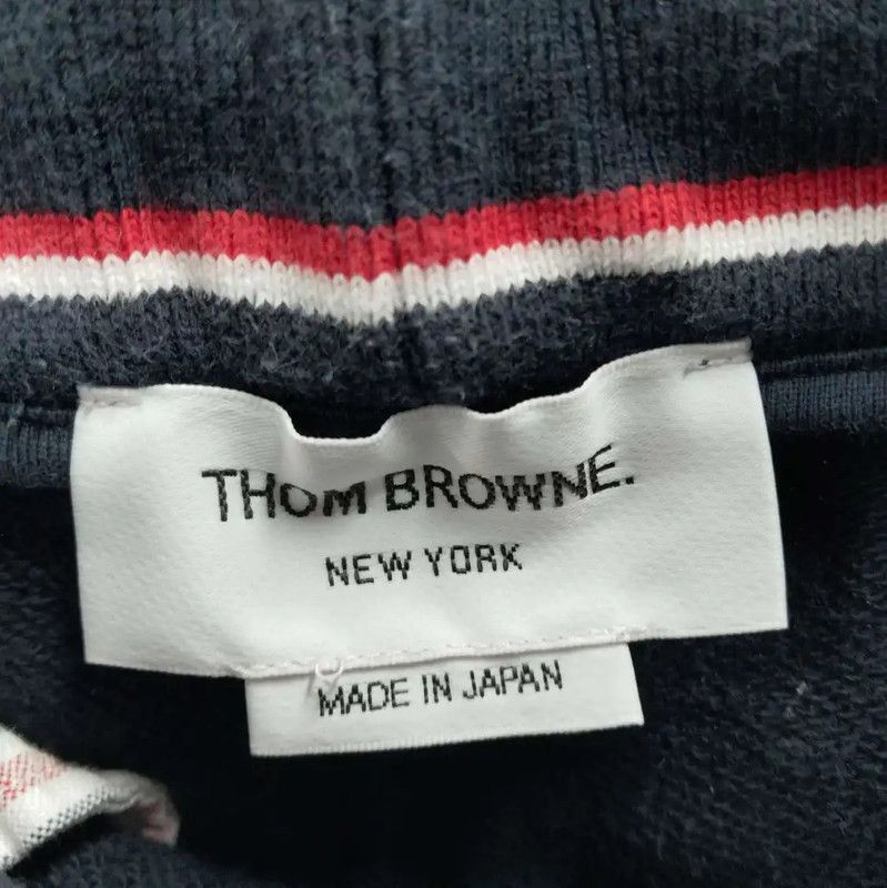 Thom Browne Thom Browne Casual Cotton Pants in Navy 0089 Size US 31 - 3 Thumbnail