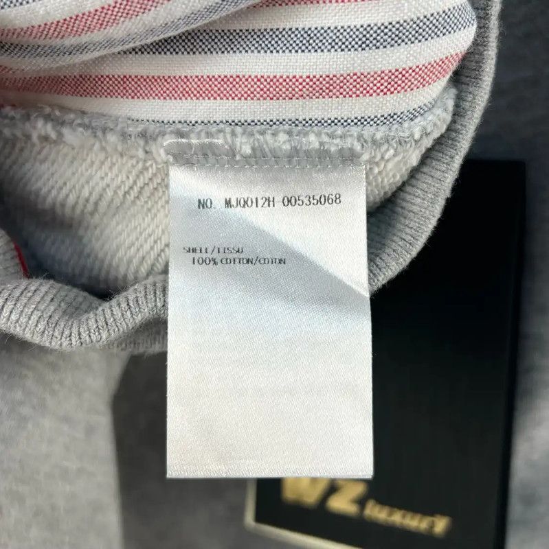 Thom Browne Thom Browne Gray Cotton Striped Shorts 0089 Size US 32 / EU 48 - 5 Thumbnail
