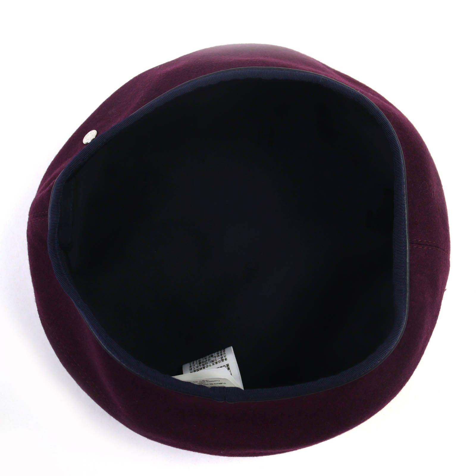 Hermes Hermes Hermes Santreno Leather Cashmere Beret Leather Hats DUTY FREE for USA Size ONE SIZE - 6 Thumbnail