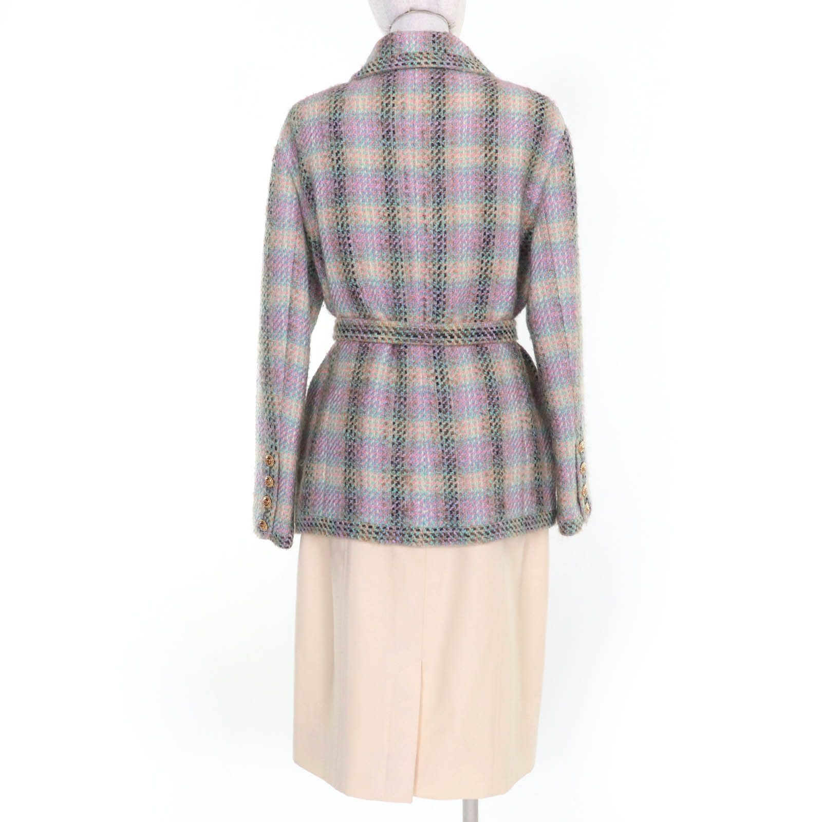 Chanel Chanel Chanel Tweed Two-piece Set Cotton Suits DUTY FREE for USA Size ONE SIZE - 3 Thumbnail