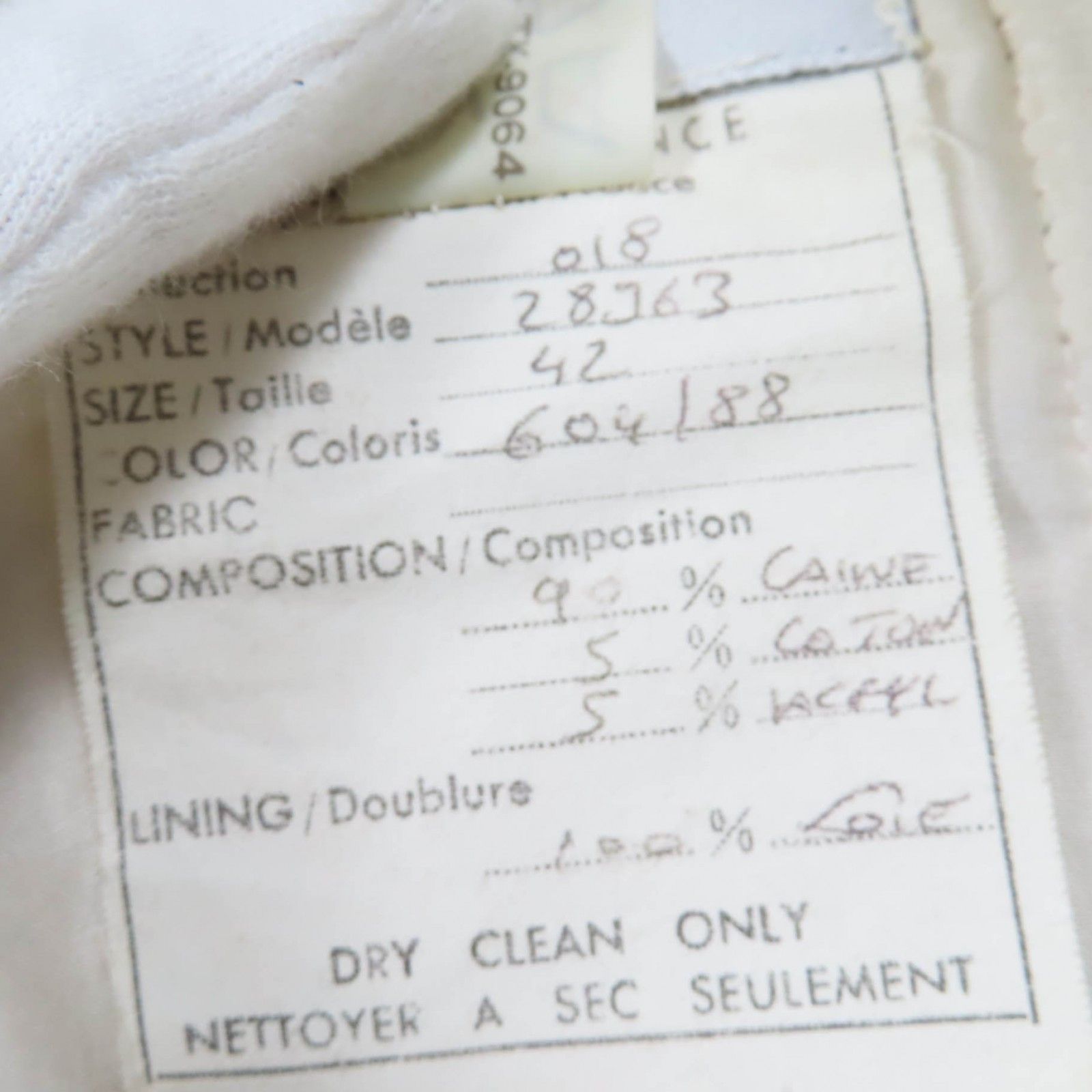 Chanel Chanel Chanel Tweed Two-piece Set Cotton Suits DUTY FREE for USA Size ONE SIZE - 10 Thumbnail