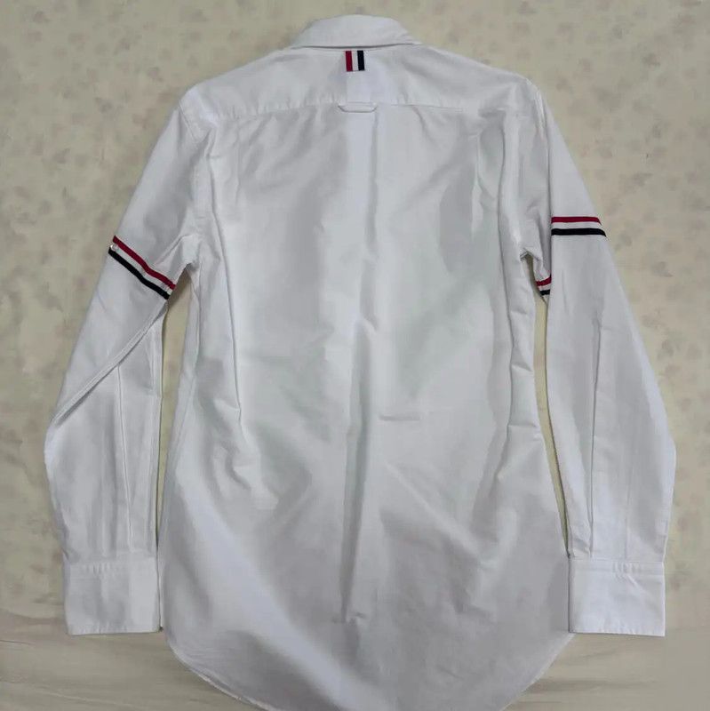 Thom Browne Thom Browne Long Sleeve Striped Cotton Shirt 0089 Size US S / EU 44-46 / 1 - 2 Thumbnail