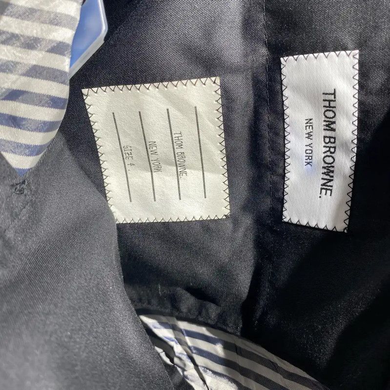 Thom Browne Thom Browne Gray Casual Pants for Men 0089 Size US 44 / EU 60 - 4 Thumbnail