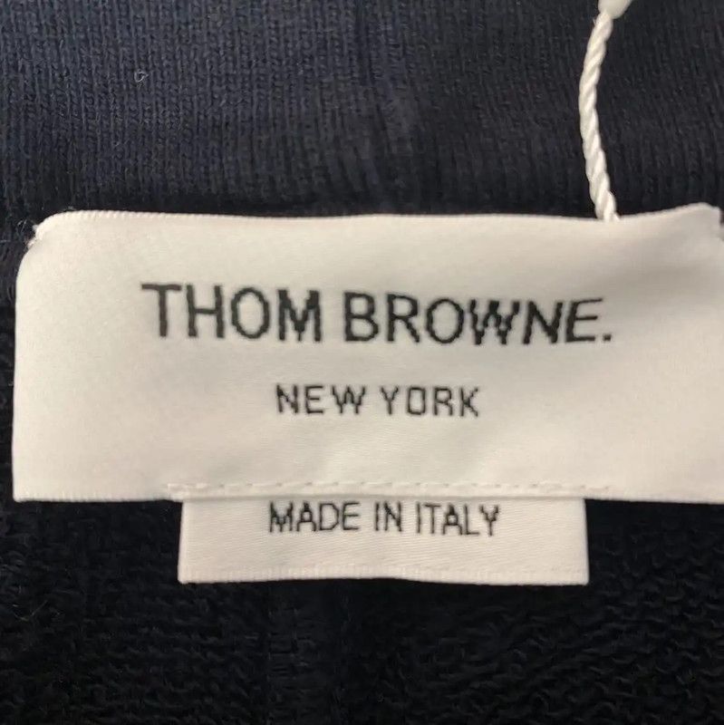 Thom Browne Thom Browne Navy Cotton Men's Shorts 0089 Size US 30 / EU 46 - 5 Thumbnail