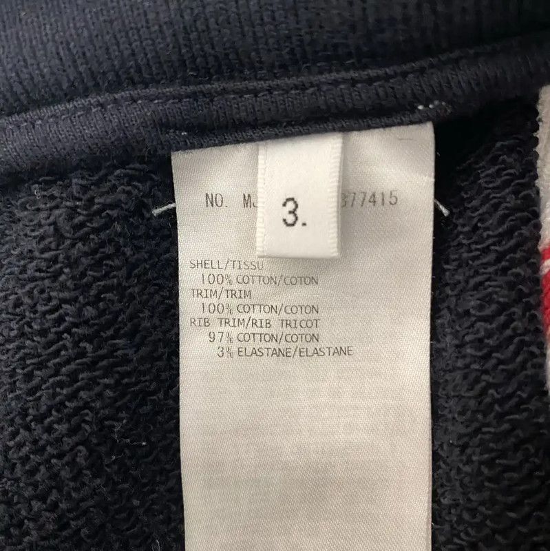 Thom Browne Thom Browne Navy Cotton Men's Shorts 0089 Size US 30 / EU 46 - 6 Thumbnail