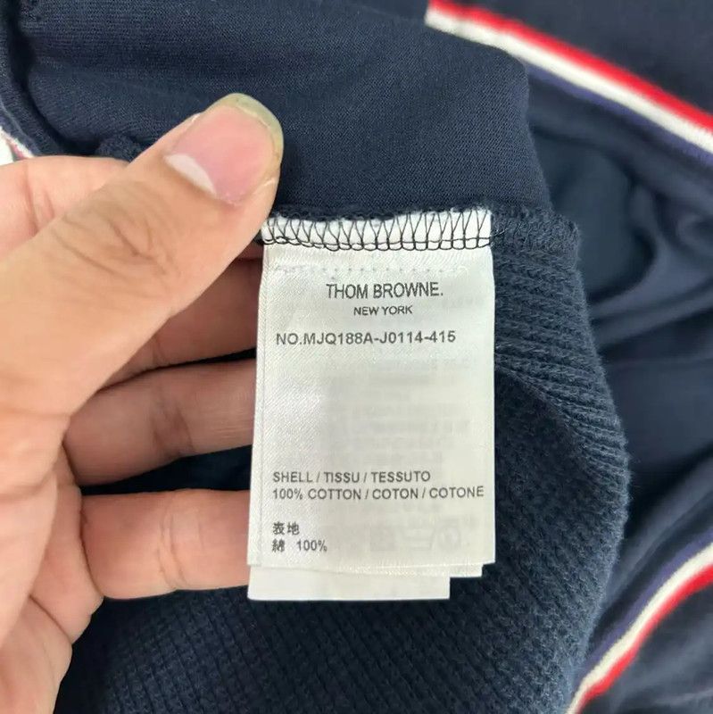 Thom Browne Thom Browne Men's Navy Cotton Casual Shorts 0089 Size US 29 - 5 Thumbnail