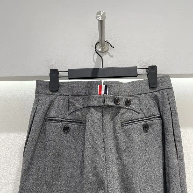Thom Browne Thom Browne Gray Casual Pants for Men 0089 Size US 32 / EU 48 - 3 Thumbnail