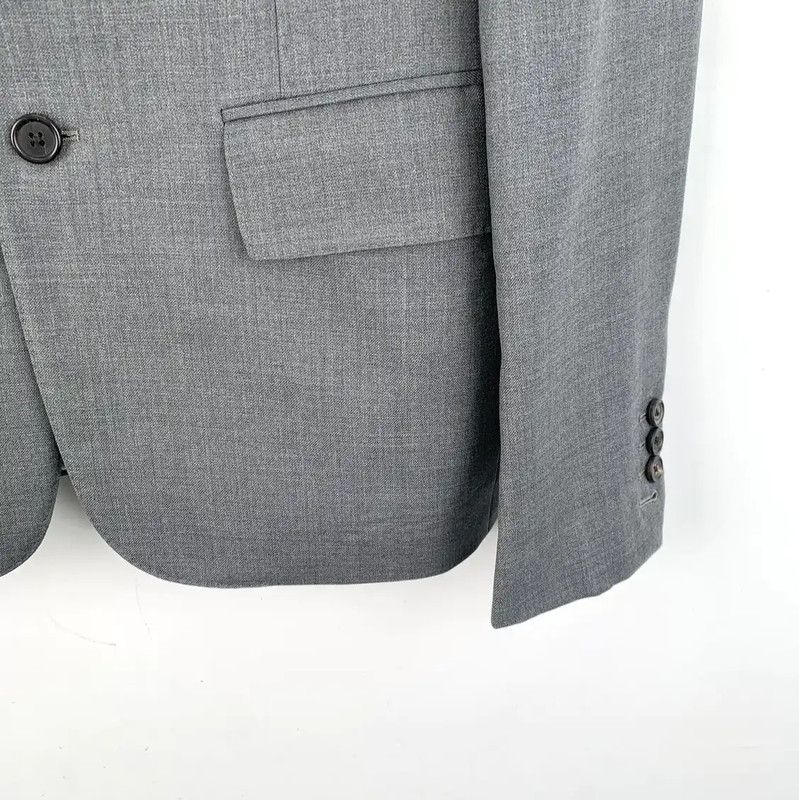 Thom Browne Thom Browne Grey Wool Men's Outer Jacket 0089 Size US XS / EU 42 / 0 - 4 Thumbnail