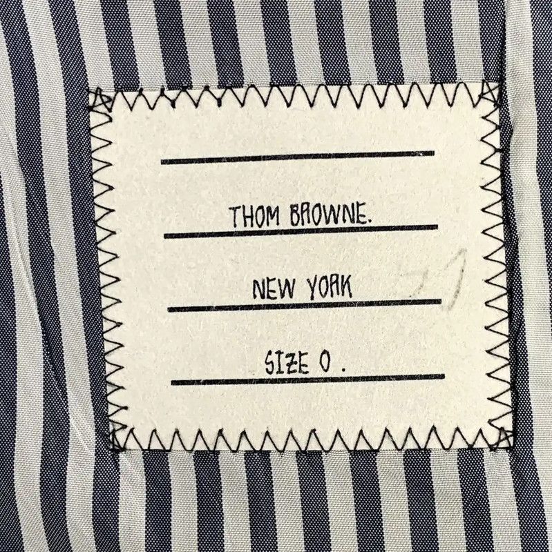 Thom Browne Thom Browne Grey Wool Men's Outer Jacket 0089 Size US XS / EU 42 / 0 - 6 Thumbnail