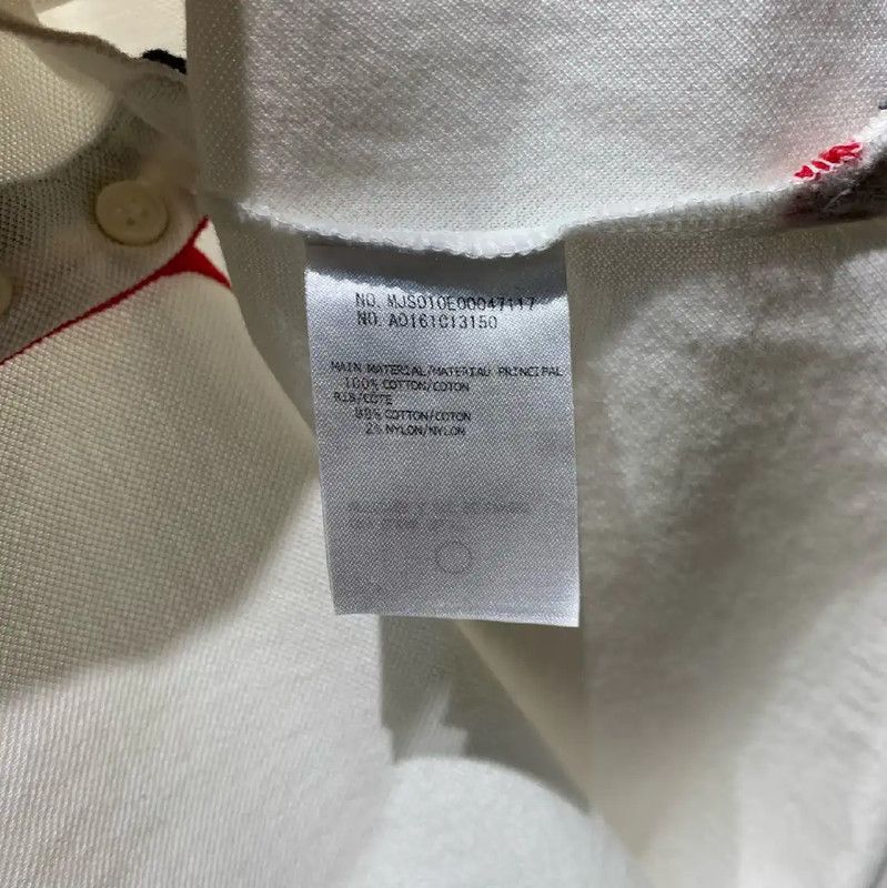 Thom Browne Thom Browne White Cotton Men's T-Shirt 0089 Size US M / EU 48-50 / 2 - 8 Thumbnail