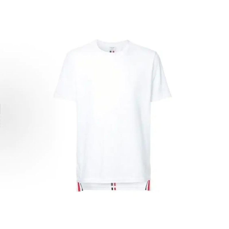 Thom Browne Thom Browne White Cotton Men's T-Shirt 0089 Size US XXL / EU 58 / 5 - 8 Thumbnail