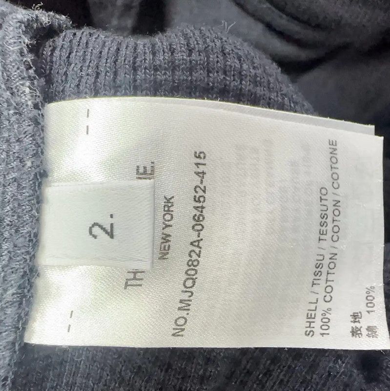 Thom Browne Thom Browne Black Cotton Casual Pants 0089 Size US 26 / EU 42 - 4 Thumbnail