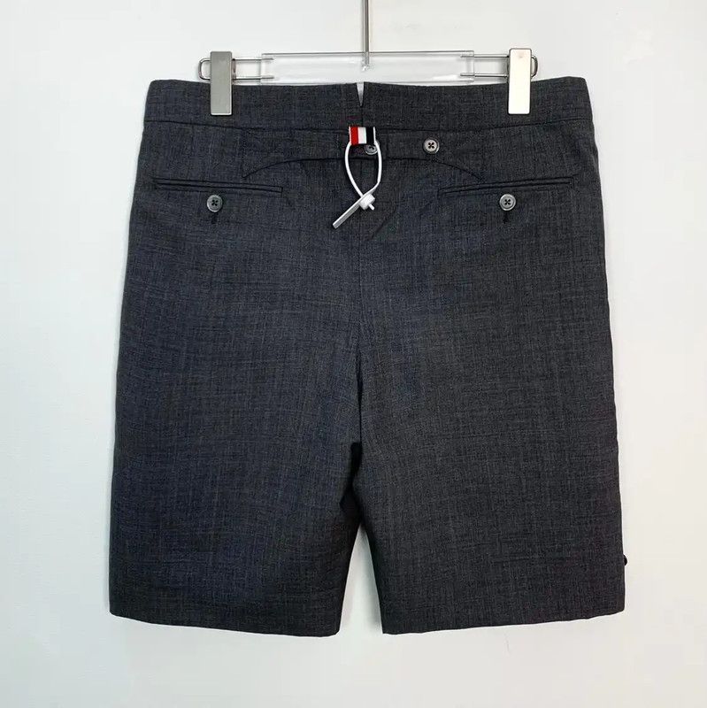 Thom Browne Thom Browne Gray Cotton Men's Shorts 0089 Size US 26 / EU 42 - 2 Thumbnail