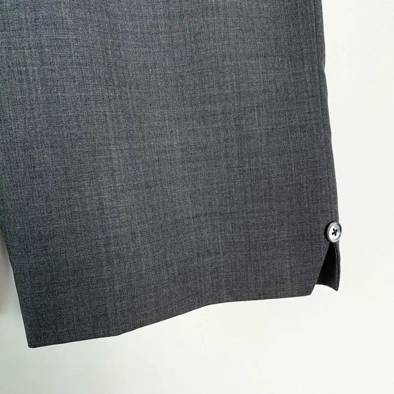 Thom Browne Thom Browne Gray Cotton Men's Shorts 0089 Size US 26 / EU 42 - 4 Thumbnail
