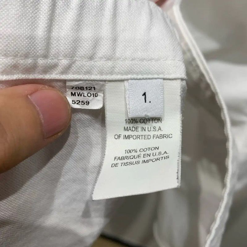 Thom Browne Thom Browne Classic White Cotton Dress Shirt 0089 Size US M / EU 48-50 / 2 - 8 Thumbnail