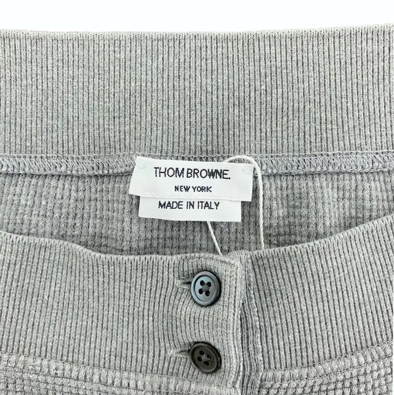 Thom Browne Thom Browne Gray Cotton Casual Pants 0089 Size US 32 / EU 48 - 3 Thumbnail