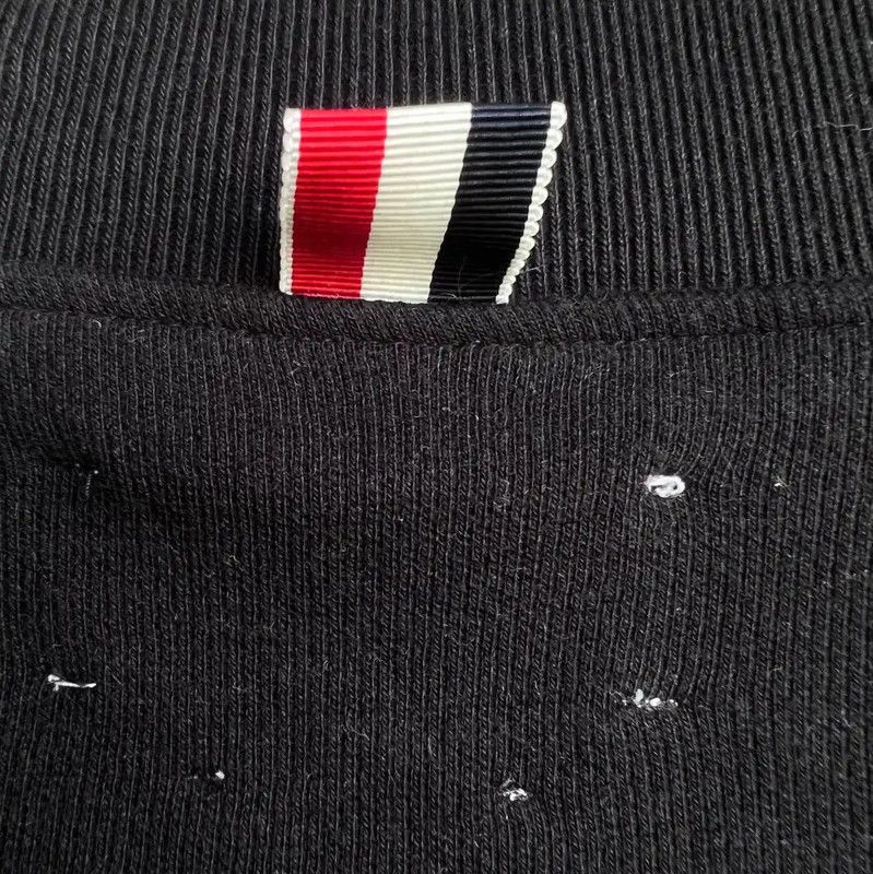 Thom Browne Thom Browne Black Cotton Men's Jacket 0089 Size US M / EU 48-50 / 2 - 6 Thumbnail