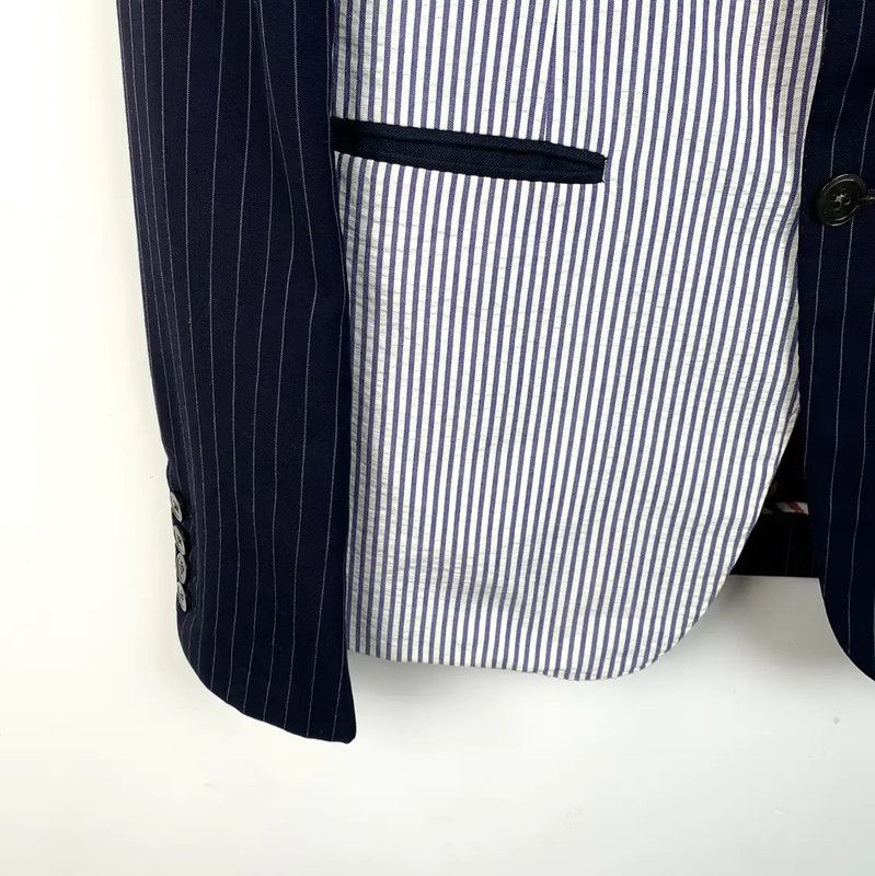 Thom Browne Thom Browne Color-Block Cotton Men's Jacket 0089 Size US M / EU 48-50 / 2 - 4 Thumbnail