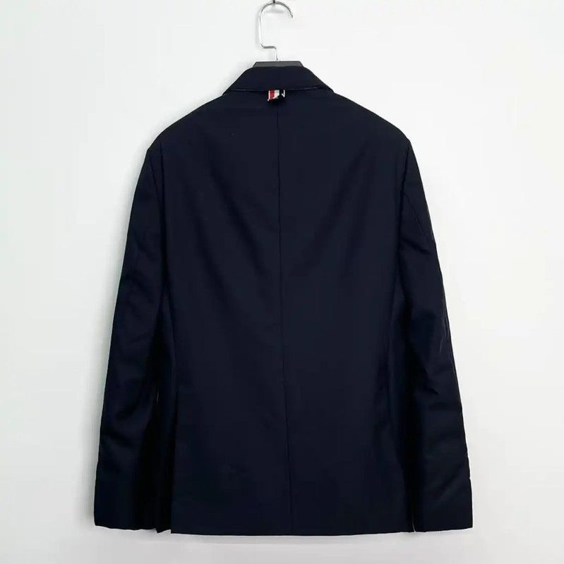 Thom Browne Thom Browne Men's Navy Wool Blazer 0089 Size US S / EU 44-46 / 1 - 2 Thumbnail