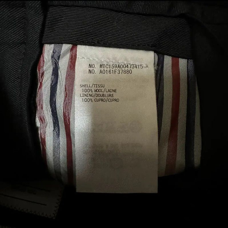 Thom Browne Thom Browne Navy Wool Casual Pants 0089 Size US 38 / EU 54 - 7 Thumbnail